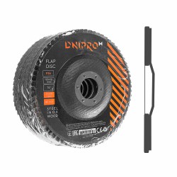 Круг пелюстковий торцевий DNIPRO-M 125 22,2 (5шт.)  Р36